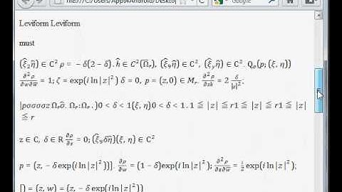 Demonstration of InftyReader Converting Sophisticated Math Images into MathML!