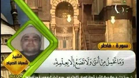 روائع التلاوات رمضان 1432 شعبان الصياد - فاطــر