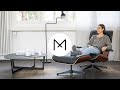 'Eames Lounge Chair' in pflanzlich gegerbtem Leder | Vitra | Mooris.com