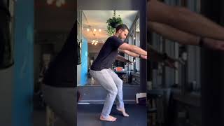 Staggered Stance Single Leg Squat Isometric