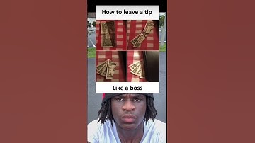 How to leave a tip Like a boss