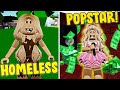 HOMELESS GIRL BECOMES A POPSTAR!! **BROOKHAVEN ROLEPLAY** | JKREW GAMING