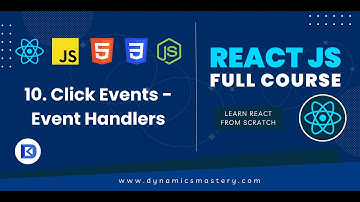 10. Click Events - Event Handlers