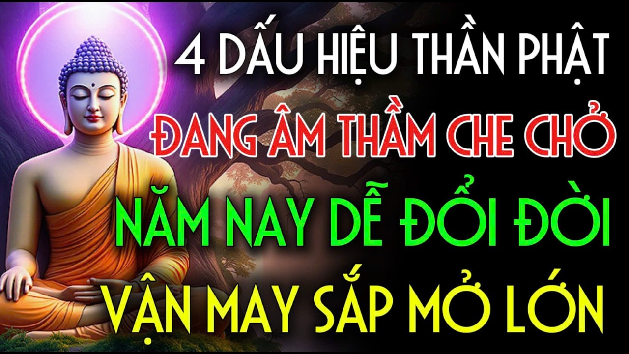 4 DẤU HIỆU THẦN PHẬT ĐANG ÂM THẦM CHE CHỞ BẠN, NĂM NAY DỄ ĐỔI ĐỜI, Hãy Sẵn Sàng Đón Phước