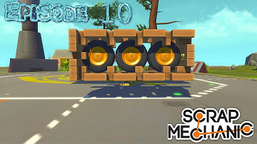 TRACKS!? WELD TOOL CHALLENGE | Scrap Mechanic Ep10
