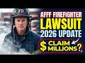 AFFF Firefighter Lawsuit 2026: How to Claim Millions in Compensation. #afff #affflawsuit #lawsuit