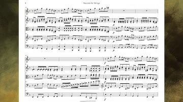 Original Composition: Staccato for Strings | SHEET MUSIC by Peter Kant