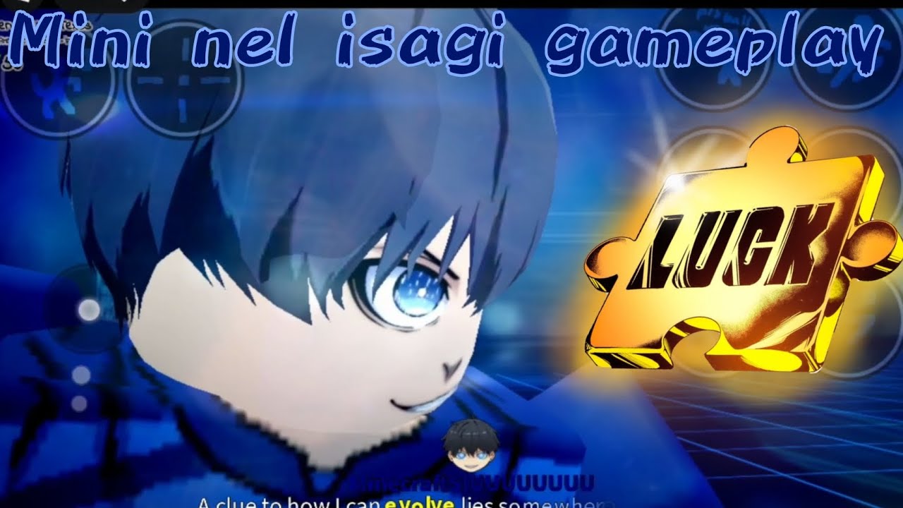 Mini nel isagi gameplay🧩👁️‍🗨️ [Azure latch] - YouTube
