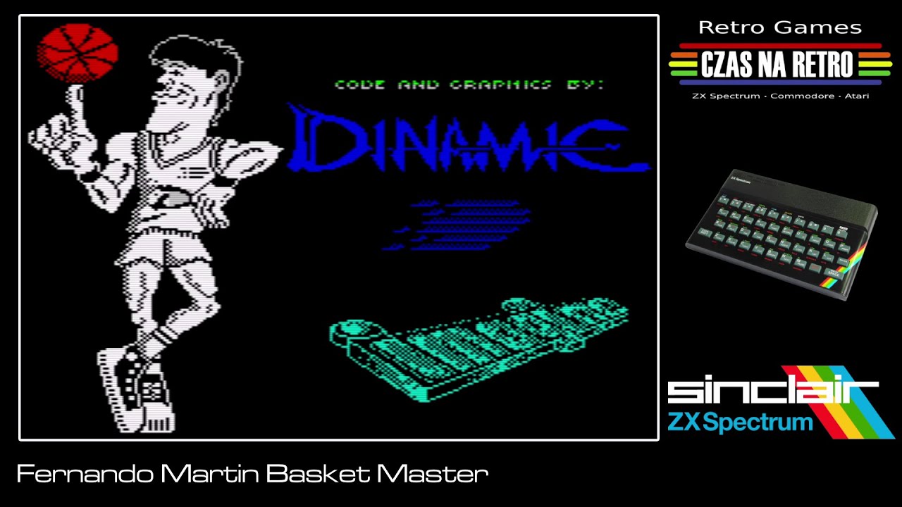 Fernando Martin Basket Master - ZX Spectrum - YouTube