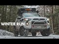 S2:E4 4Runner snow camping in single digits