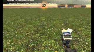 G-Mod 10 Hoverboard Mod Gameplay