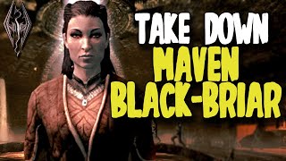 How To Take Down Maven Black-Briar In Skyrim