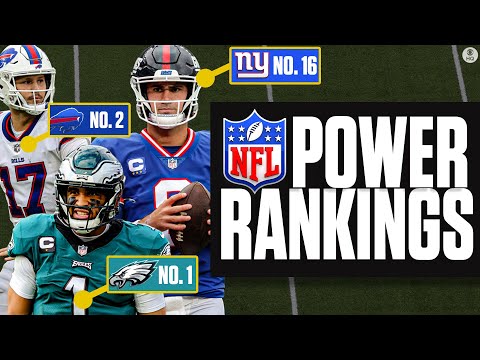 Week 5 nfl power rankings: eagles stay at no. 1 as nfc east makes rise | cbs sports hq