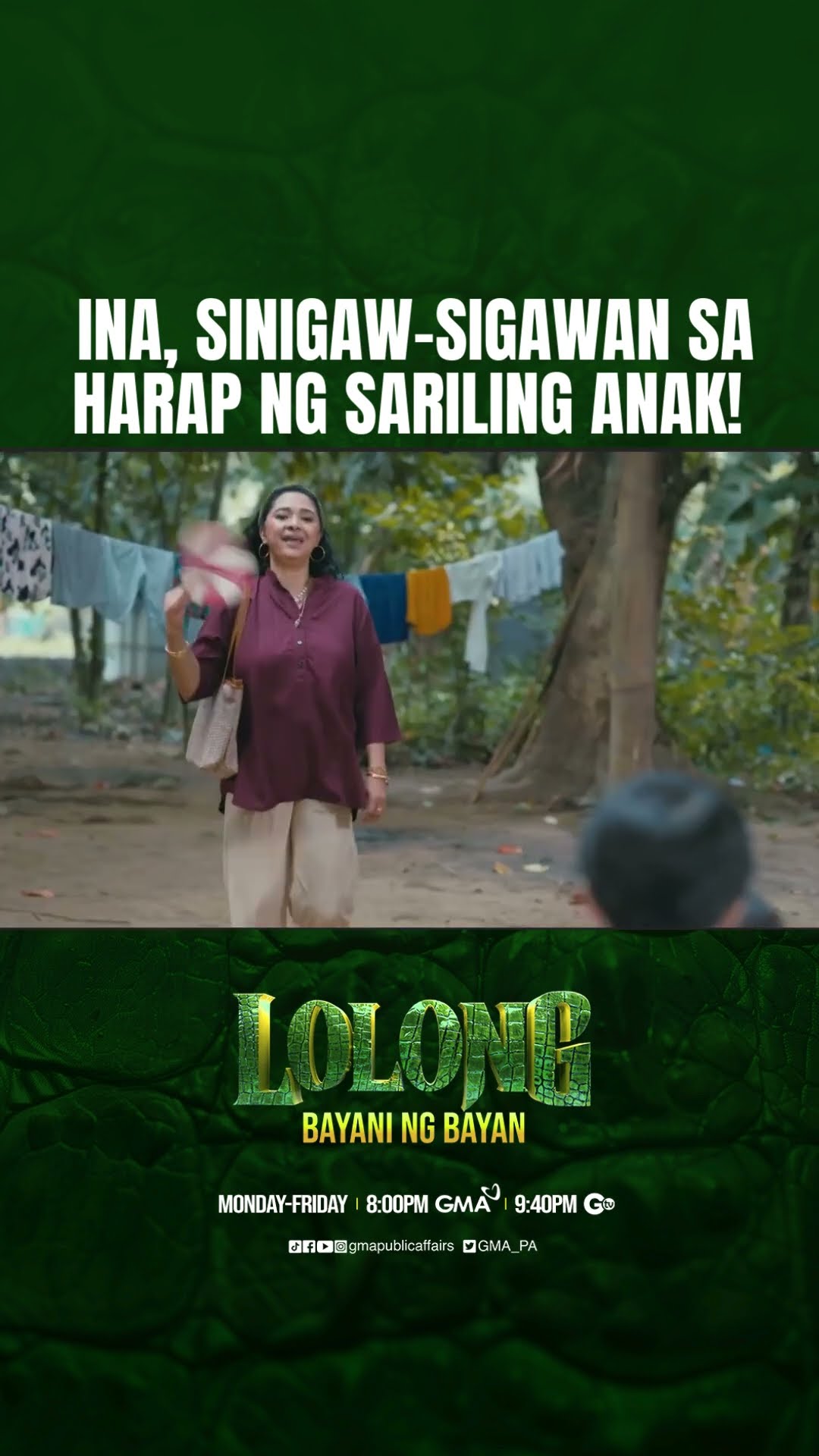 Ina, sinigaw-sigawan sa harap ng sariling anak! | Lolong 2