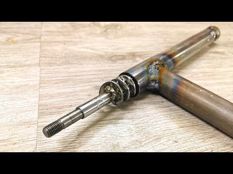 Amazing Idea Made It From Old Car Shok Absorber - YouTube