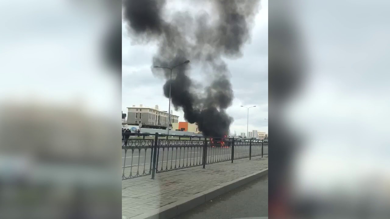 Загорелась газель сегодня