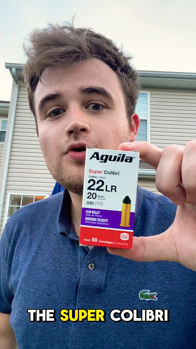The QUIETEST Bullet EVER?! 😱 Check out the powerless SUPER COLIBRI .22! #22 #shorts