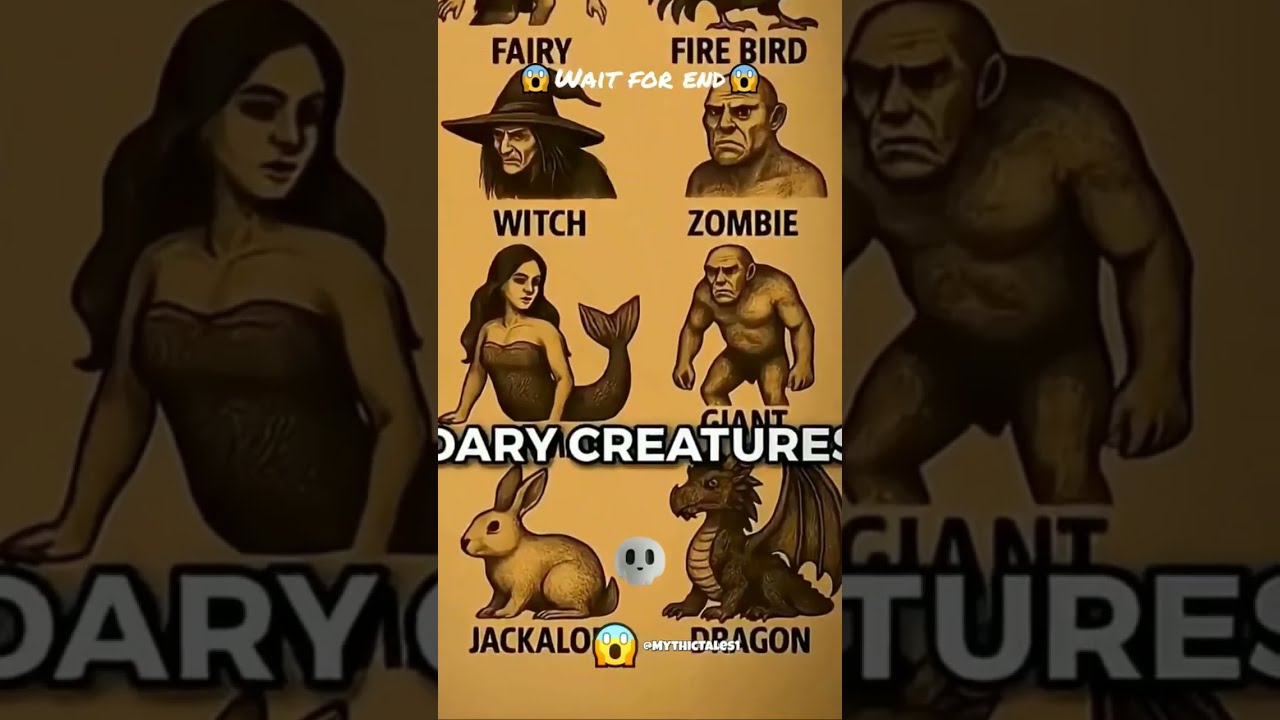 Part 4 LEGENDARY CREATURES Shorts Youtubeshorts Viral