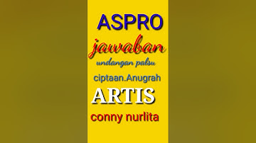 JAWABAN Undangan palsu#ciptaan.Anugrah#vocal.conny nurlita