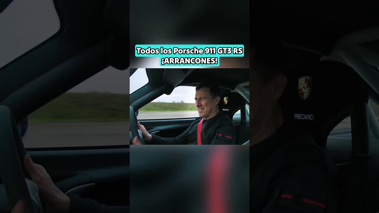 Generaciones 911 GT3 RS ARRANCONES