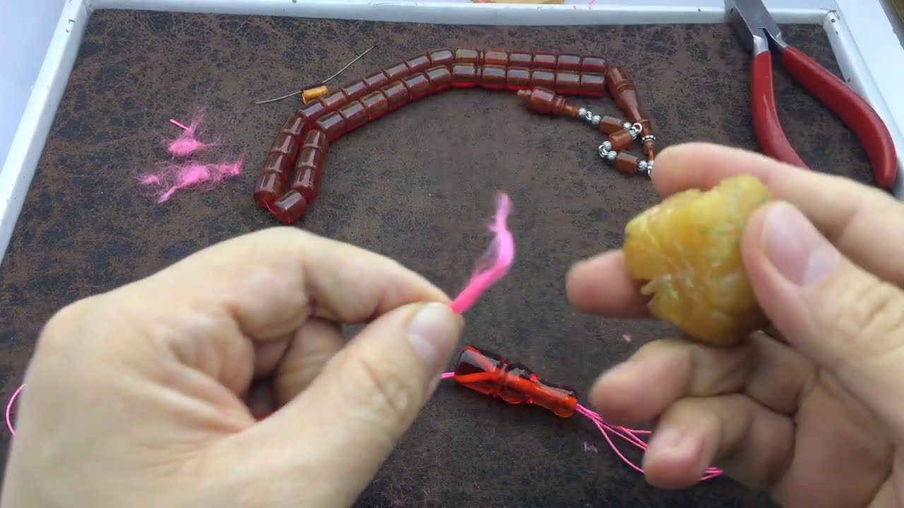 Zor mu ? Tesbih'e çoklu iple sistem yapmak.