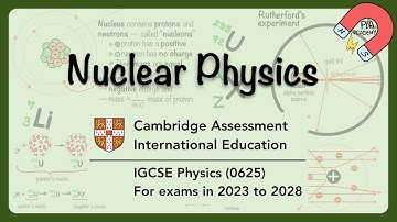 Cambridge IGCSE Physics 0625 Unit 5 Nuclear Physics Revision #igcse_physics