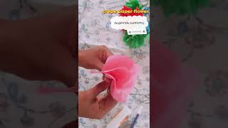 Amazing flower tricks using paper/simple and easy paper flower/how to make paper flower/paper flower