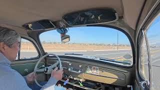 Driving log: 1958 VW Bug Driving with new bigger Gene Berg 28/80 Grooved Venturis