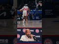 Monty Williams on Ausar Thompson's Game-Tying Three-Pointer #DetroitBasketball #NBA #Pistons