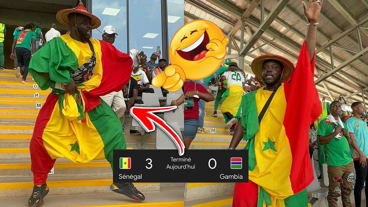 Ambiance Bou nekh😂😂 ak Bouché Ketchup Birr Cote d’ivoire aprés le match sénegal vs Gambie 😂