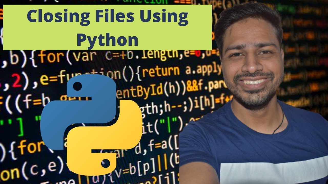 Closing Files Using Python | Python Automation - YouTube