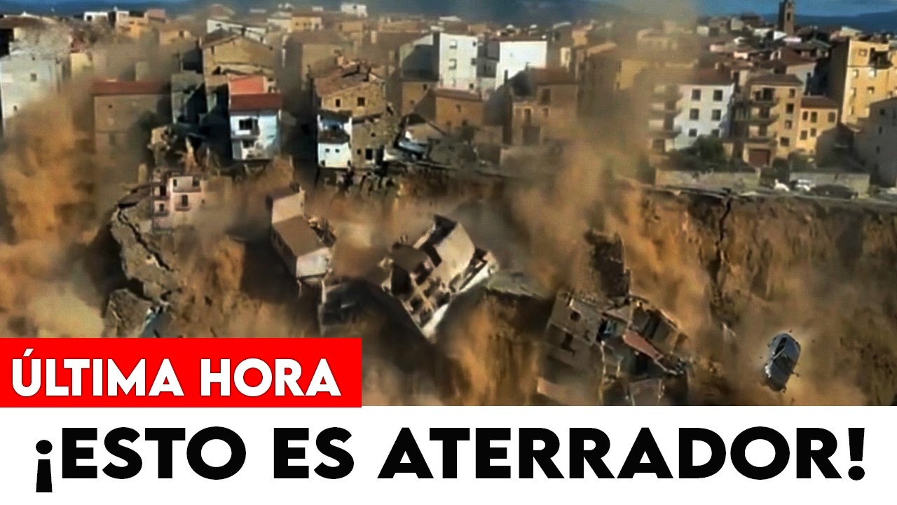 🚨 Sicilia en Crisis: Deslizamiento Gigante Engulle la Mitad de Sicilia – Colapso en Niscemi
