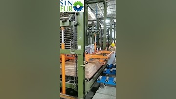 Auto loading and unloading for plywood hot press upgrades: growing your plywood capacity