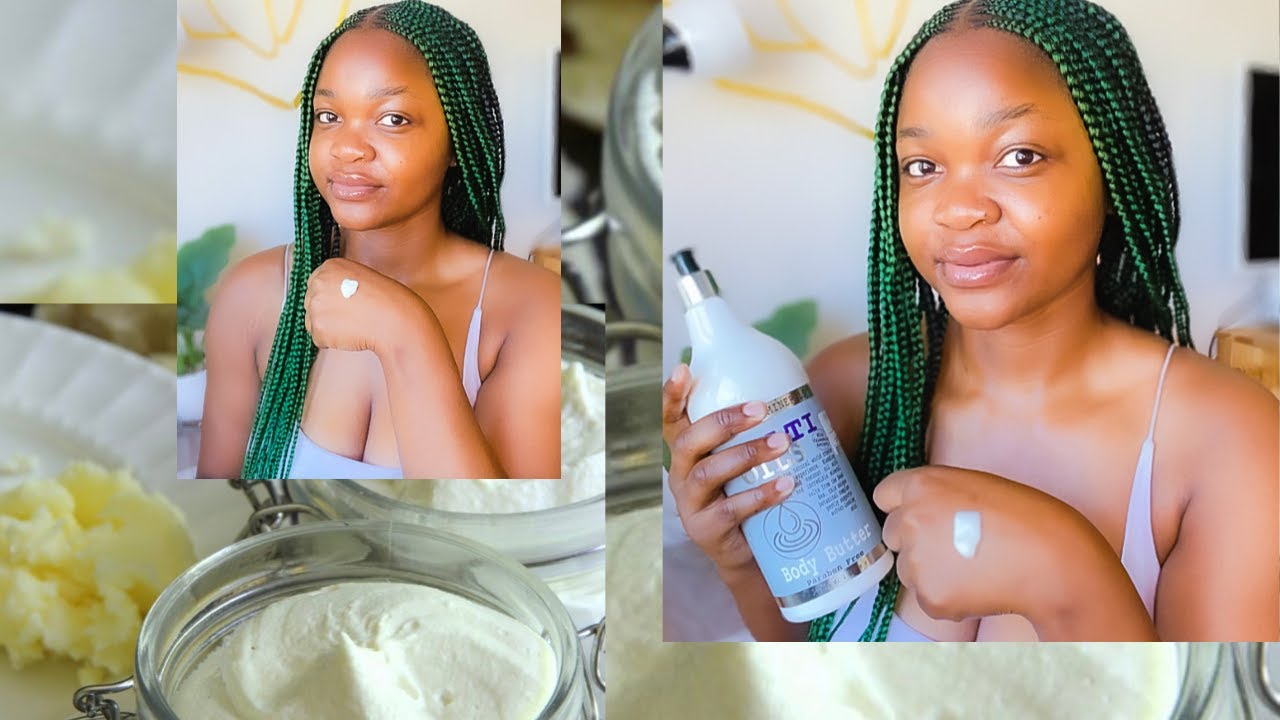 les beurres corporels (Body Butter) pour les peaux sèches et les peaux noires