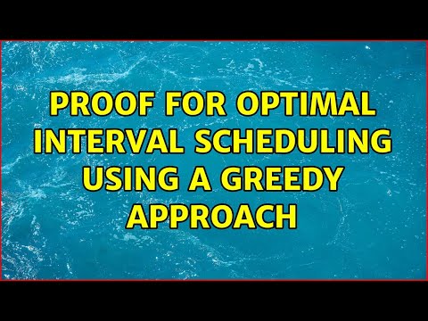 Proof for optimal