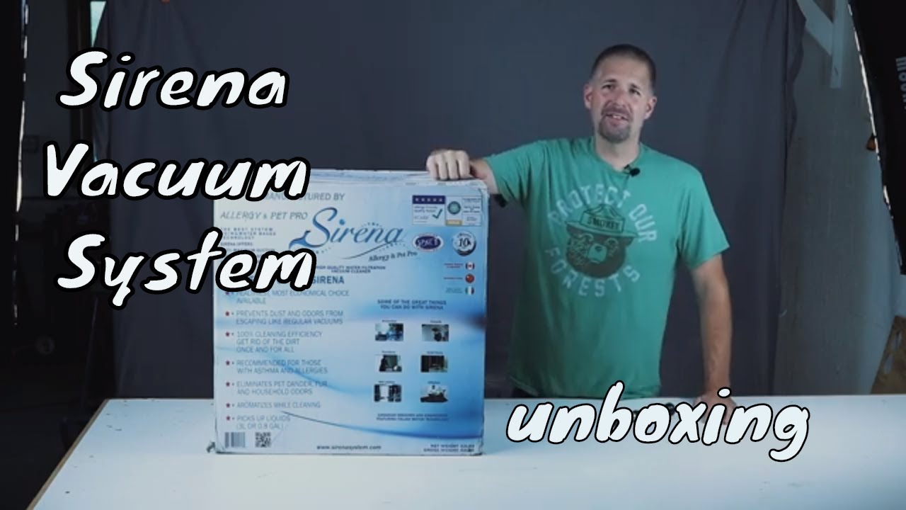 Sirena Vacuum unboxing YouTube