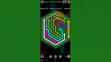 How To Solve Flow Free Hexes Jumbo Courtyard Pack Level 100 Board Walk Through Solution Walkthrough