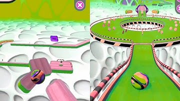 GOING BALLS NEW WORLD GAMEPLAY END BONUS LEVEL SPEED RUN Walkthrough ios end Android mobile games