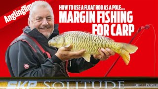 Margin float fishing for carp...with one strong rod!