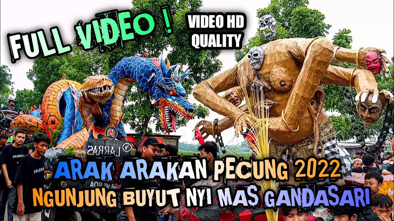 Full Arak arakan PECUNG 2022❗Karnaval Arak-arakan nyi mas gandasari pecung cirebon 2022❗