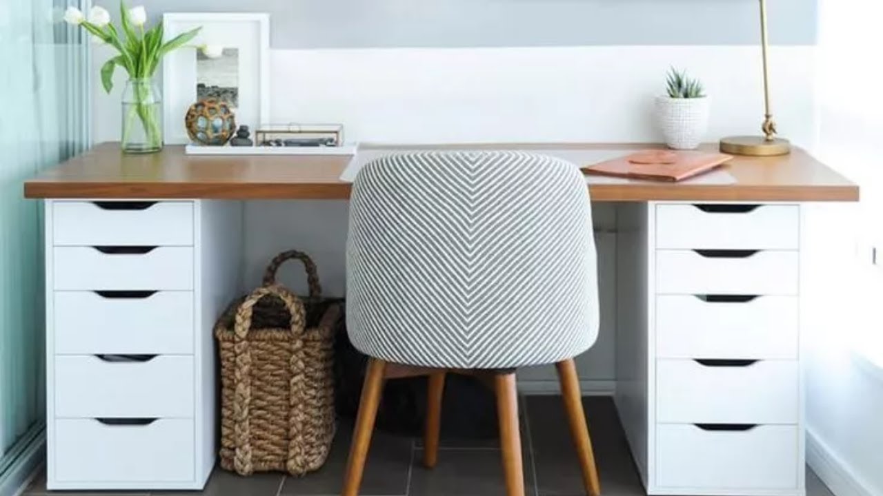 Living Room Desk Ideas Living Room Office Combo Ideas YouTube