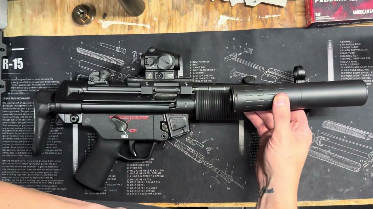 MP5A-54321!! The MP5A1 - YouTube