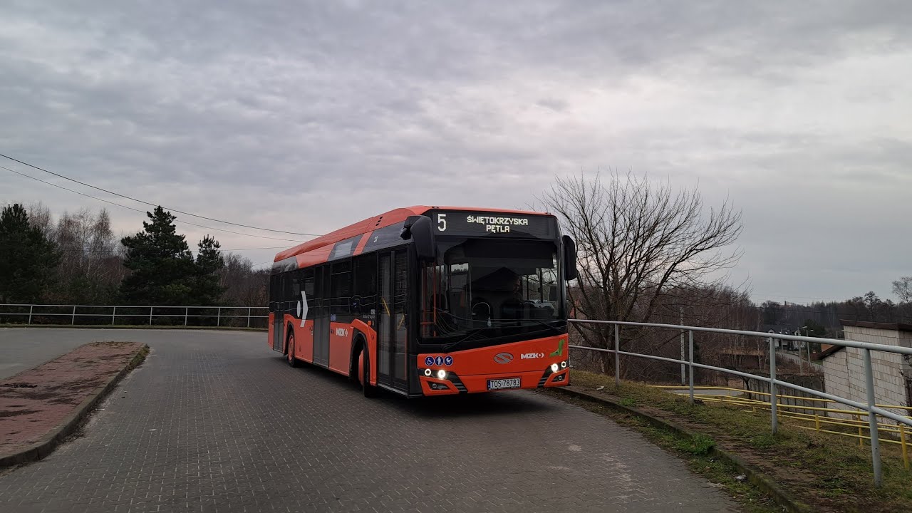 MZK Ostrowiec Św. Solaris Urbino 12 IV Hybrid #33 Linia 5
