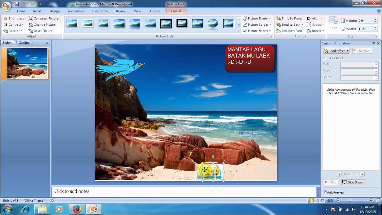 Cara Membuat Animasi Lucu Pada Power Point YouTube