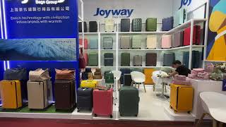 🌟 Trendy & Functional Luggage by JoyWay - Front-Opening, Lightweight, and Stylish 🧳✨