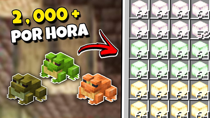 FARM de TODAS as CORES de LUZ de SAPO para MINECRAFT BEDROCK 1.21