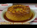 TARANTELA DE MANZANA, SIN HORNO, pudin fácil y delicioso