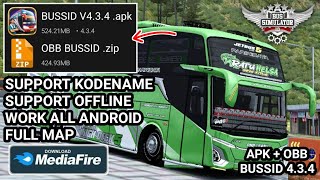 BUSSID 4.3.4 UPDATE!! HOW TO INSTALL THE LATEST BUSSID V4.3.4 APK   OBB 2025 | OFFLINE SUPPORT