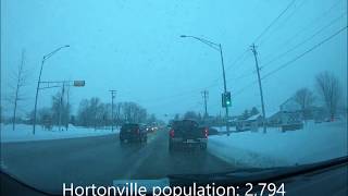 Time Lapse - A drive through Wisconsin: Appleton to Hortonville 1/23/2020. GoPro Hero 7 Black
