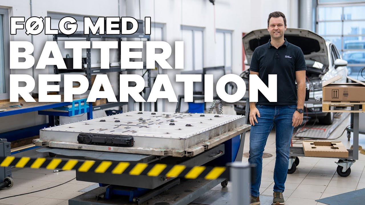 Sådan skifter man moduler på et elbilsbatteri (Skoda Enyaq) | Bilguiden